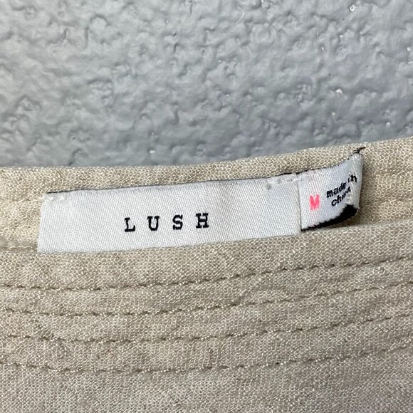 Lush Linen Blend Dress - Picture 4 of 6